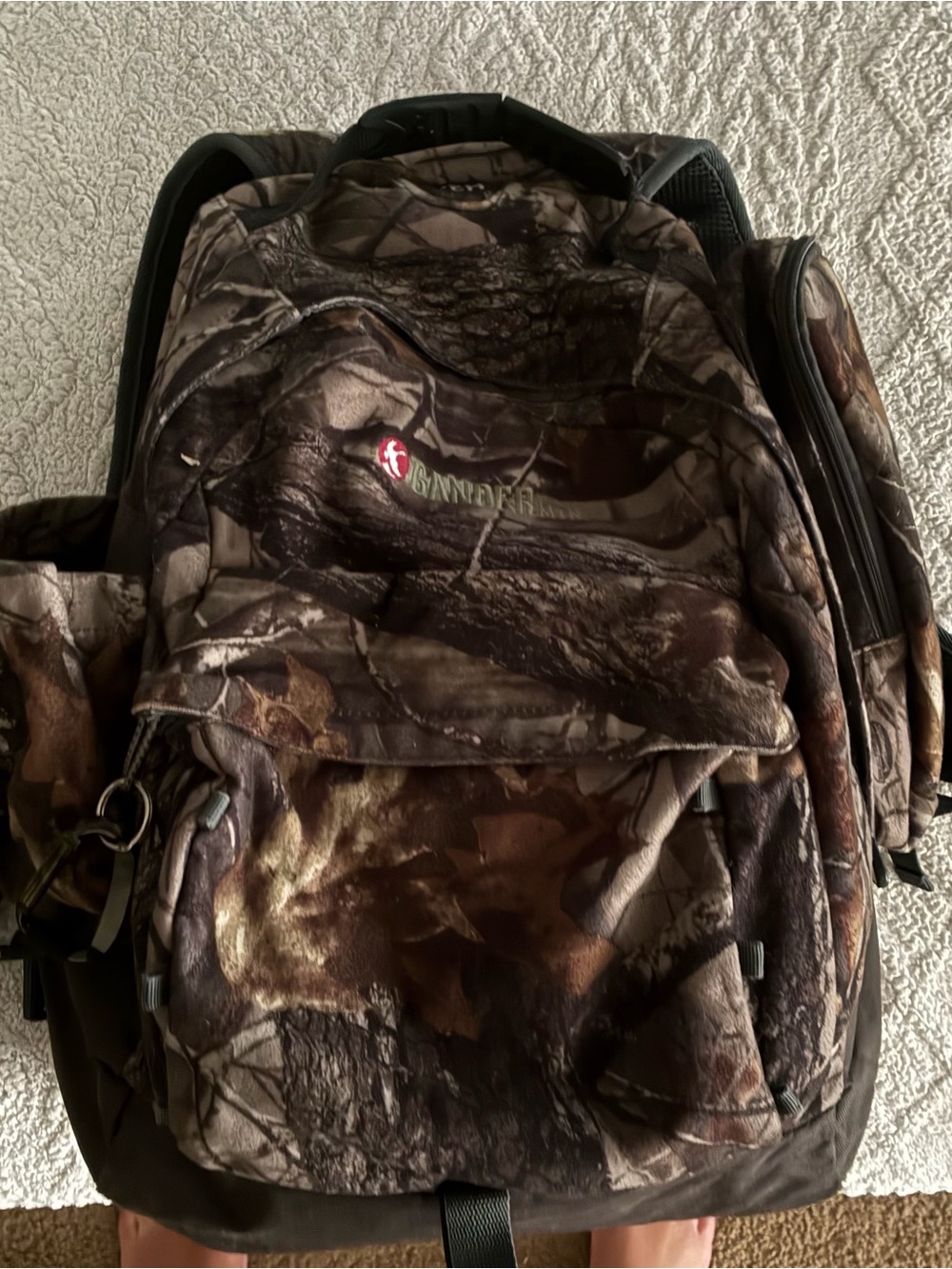 Gander Mountain H2O Camouflage Men's Backpack – Hunting Realtree-Style